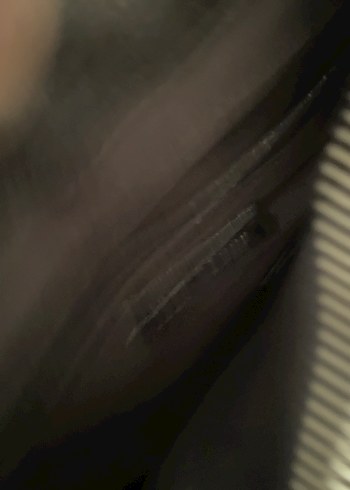 Zincir Detaylı Siyah Deri Kadın Çanta - Görsel 4