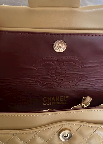 Bej Deri Kadın Çanta - Görsel 6