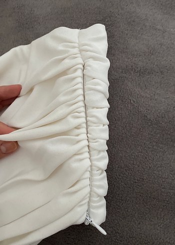 Zara Beyaz Straplez Korse - Görsel 3