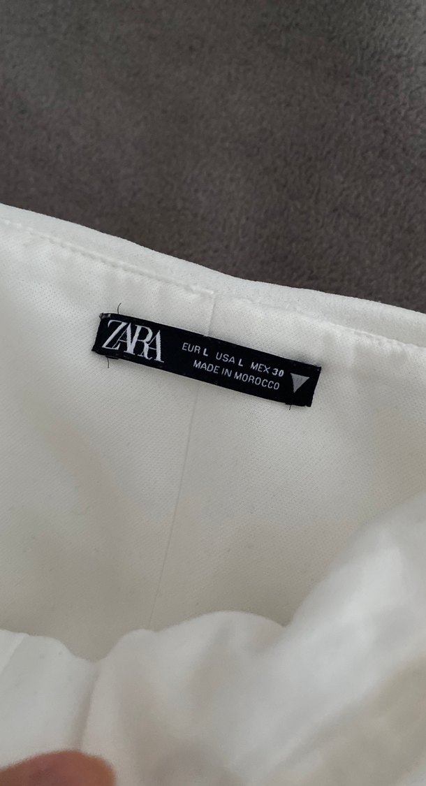 Zara Beyaz Straplez Korse - Görsel 2