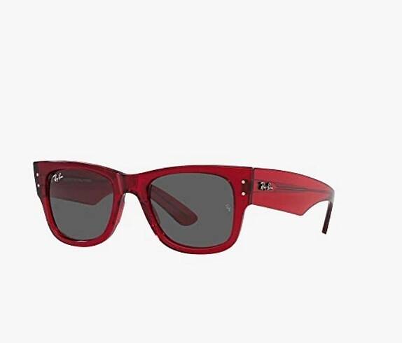 Mega Wayfarer Güneş Gözlüğü Kırmızı
