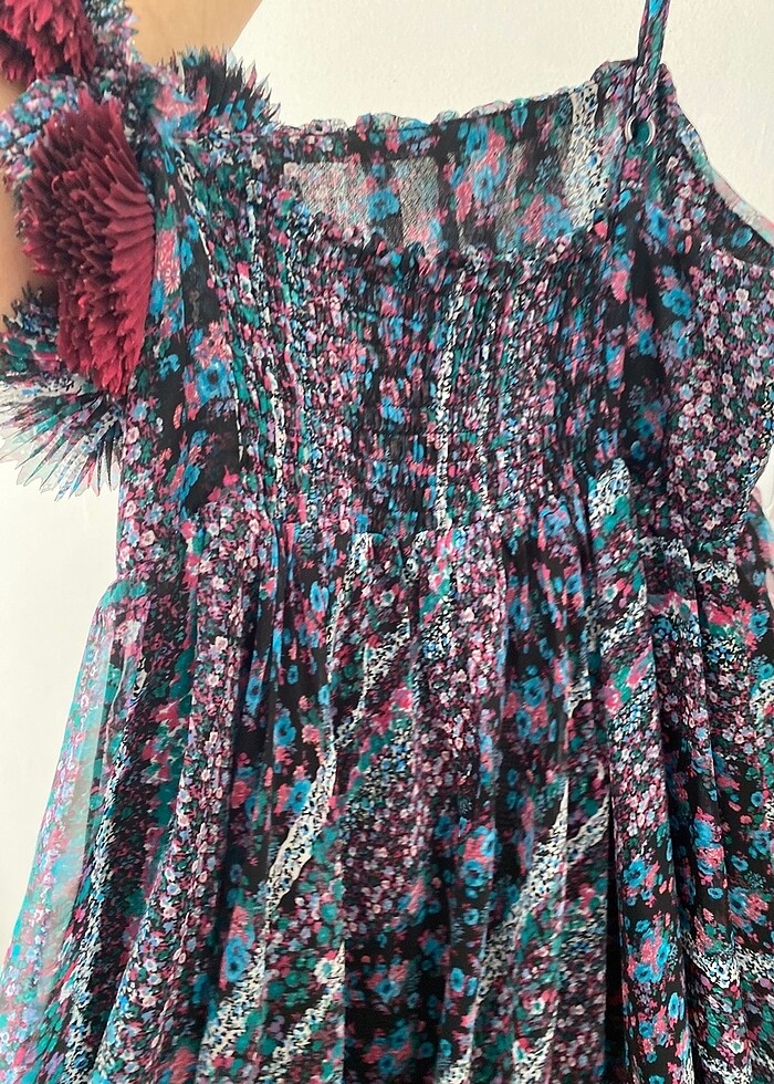 Şifon elbise - Görsel 5