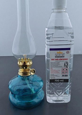 Mavi Gaz Yağı Lambası