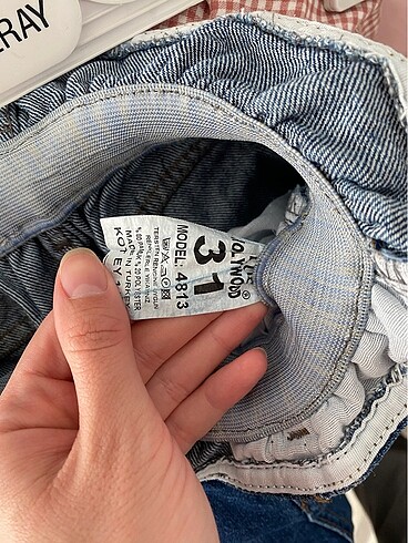 31 Beden mavi Renk Kot Pantolon