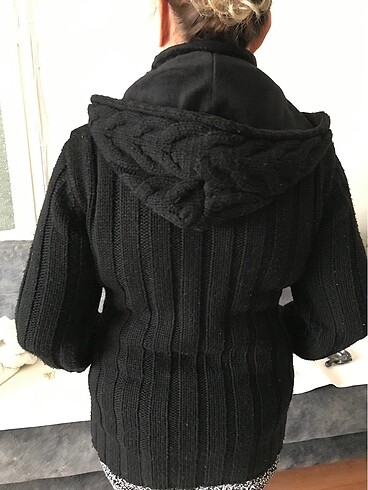 xl Beden siyah Renk Unisex örgü hırka