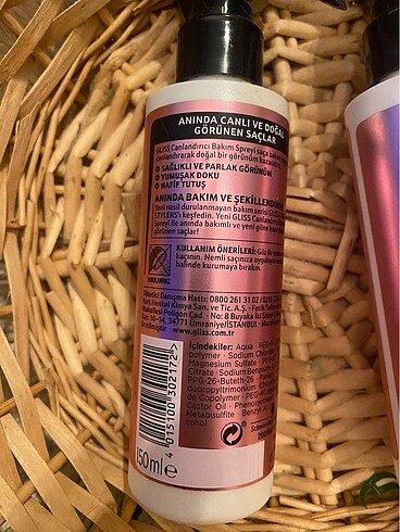 Gliss Canlandırıcı bakım spreyi - Görsel 3