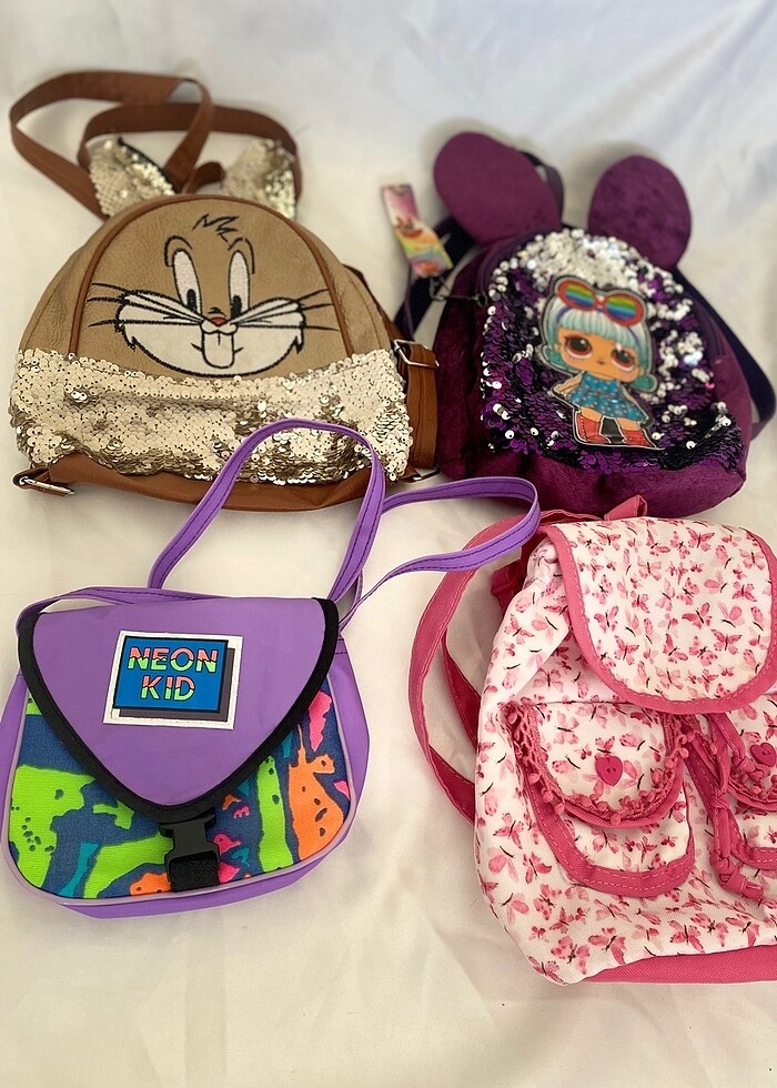 Çocuk çanta kız çocuk - Görsel 2