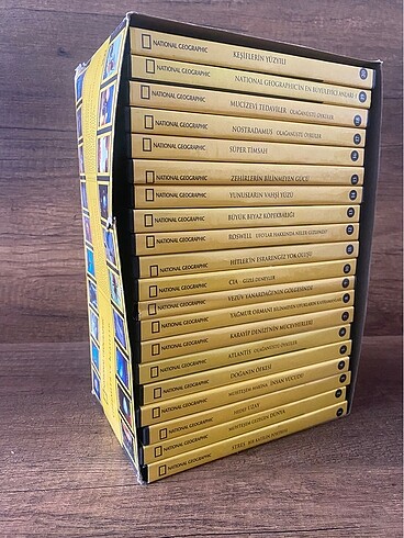 National Geographic 3 ayrı set - Görsel 3