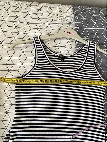 Fitilli Pamuk Kadın uzun elbise - Görsel 5