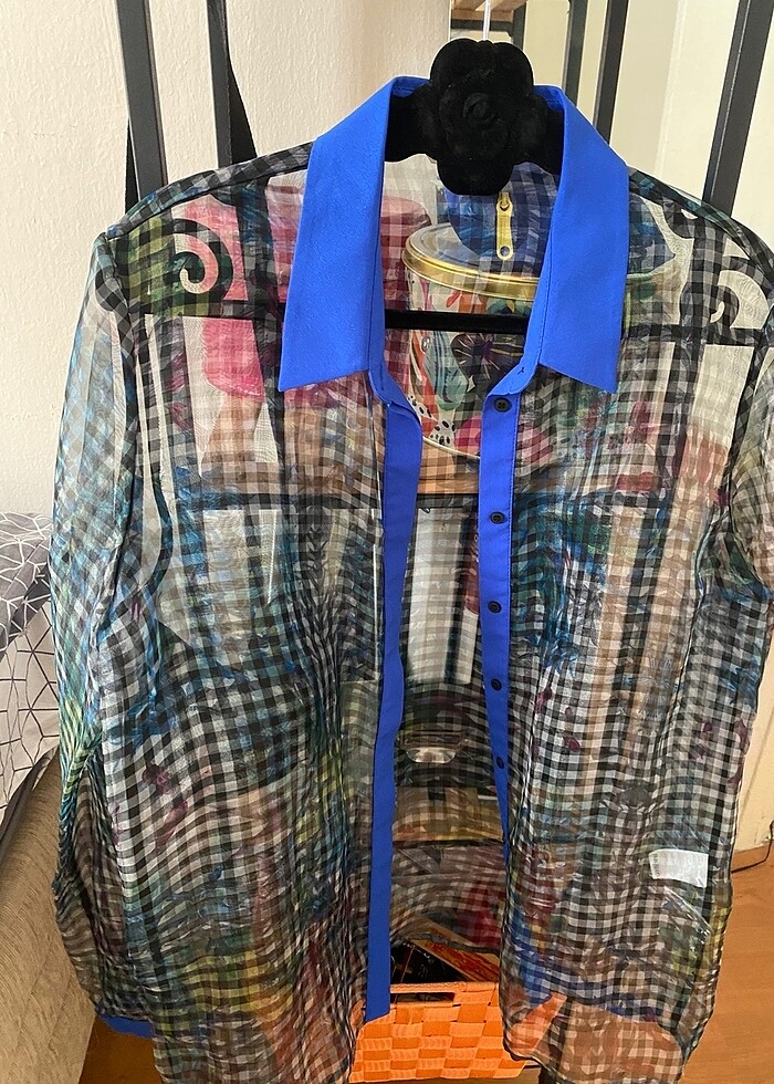 Park Bravo Tül Gömlek - Görsel 3