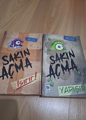 Sakın Açma serisi 1 ve 2.kitap