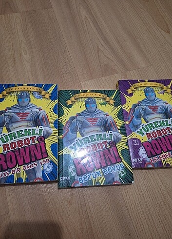 Yürekli Robot serisi 4 kitap