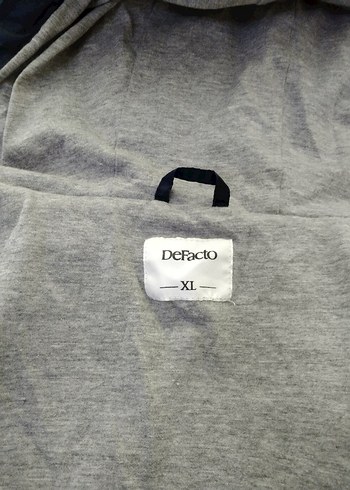 Düğmeli fermuarli Lacivert Midi Street Wear Kadın Ceket - Görsel 5