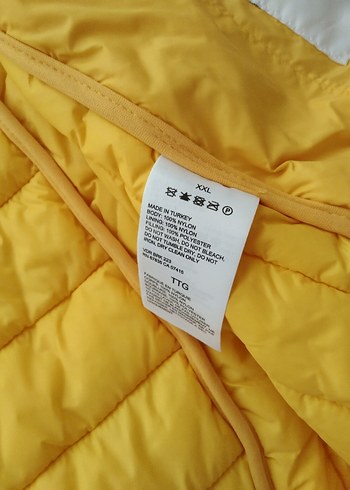 Sarı Erkek Su Geçirmez Mont - Görsel 4