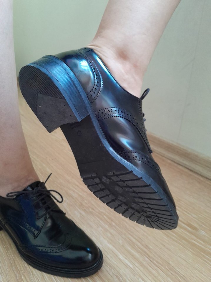 Siyah Kadın Klasik Ofis Ayakkabısı - Görsel 3