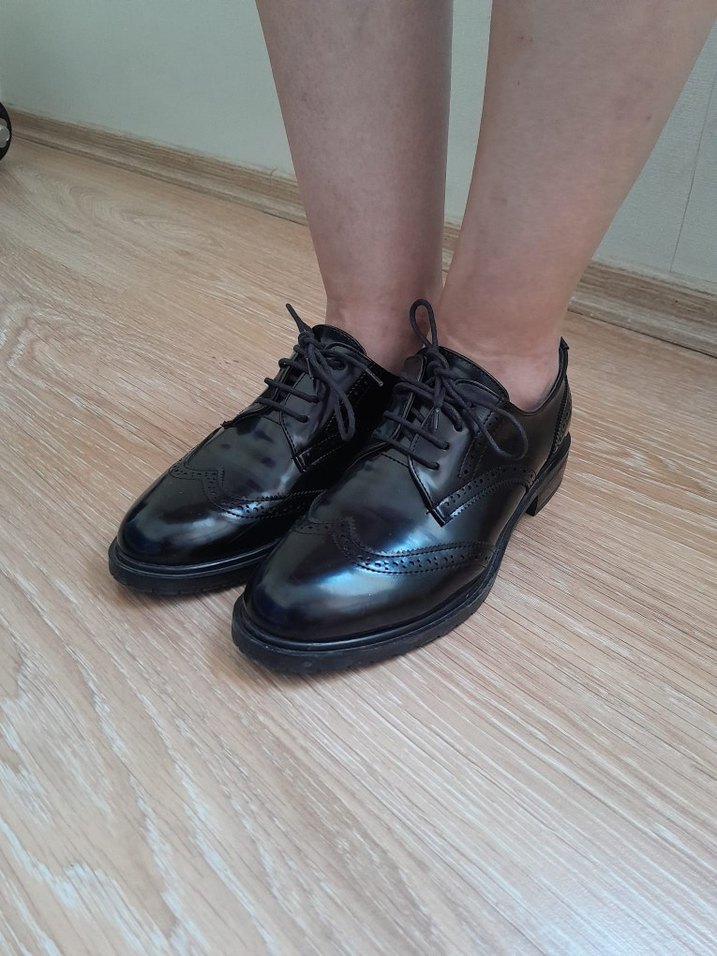 Siyah Kadın Klasik Ofis Ayakkabısı - Görsel 4