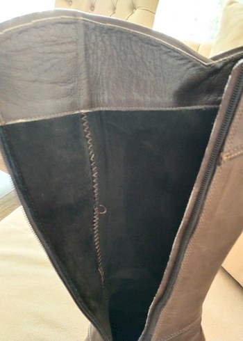 Kadın deri çizme - Görsel 6