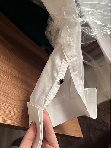 l Beden beyaz Renk Damat gömleği D?S DAMAT