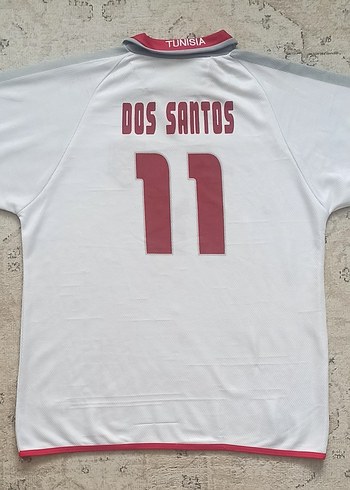 2004-2005 Dos Santos Orijinal Tunus Milli Takımı Forma Puma - Görsel 2