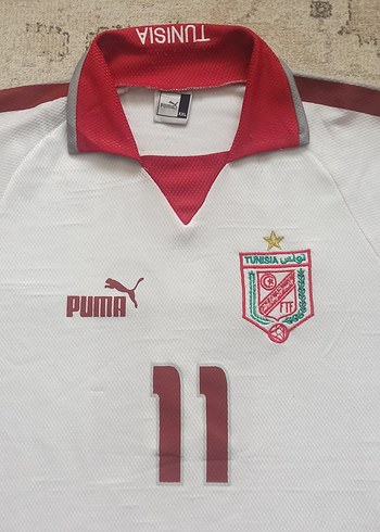 2004-2005 Dos Santos Orijinal Tunus Milli Takımı Forma Puma - Görsel 3