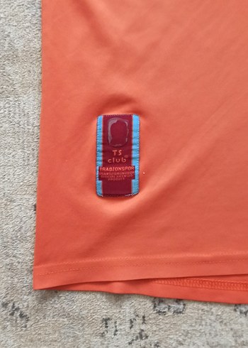 2005-2006 Trabzonspor Orijinal Deplasman Forma Ts Club Turuncu - Görsel 5
