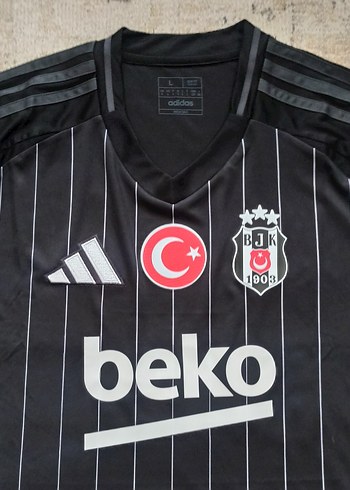 2024-2025 Rafa Silva Orijinal Beşiktaş Deplasman Forma Adidas - Görsel 3