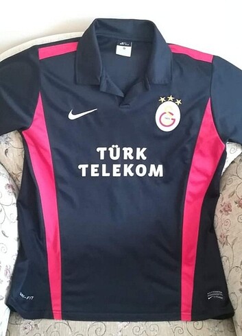 2011-2012 Eboue Orijinal Galatasaray Deplasman Forma Siyah Nike 