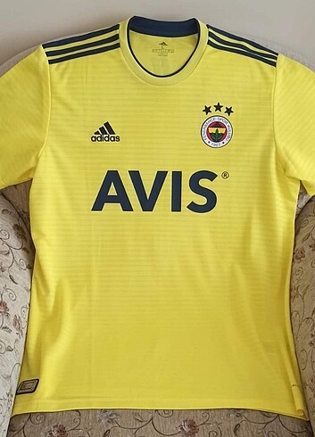 2019-2020 Fenerbahçe Orijinal Deplasman Forma Adidas Sarı 