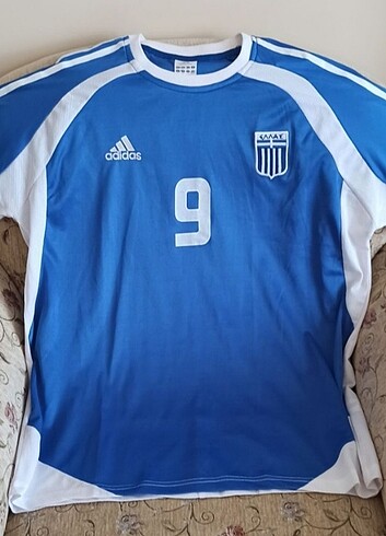 Euro 2004 Charisteas Orijinal Yunanistan Forma Adidas 