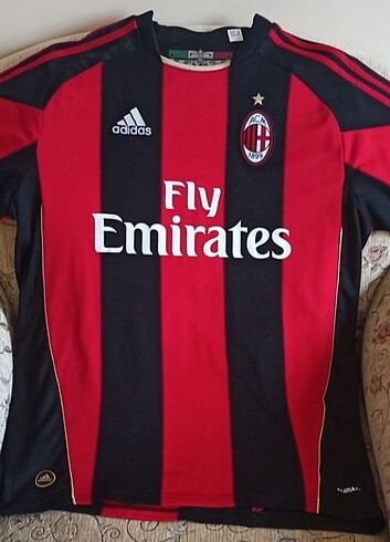 2010-2011 Kevin Prince Boateng Orijinal Milan Forma Adidas 