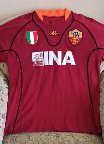 2001-2002 Sezonu Roma Orijinal Forma Kappa 