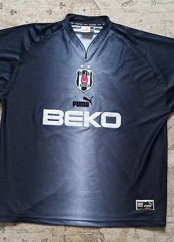 2003-2004 Tayfur Havutçu Orijinal Beşiktaş Deplasman Forma