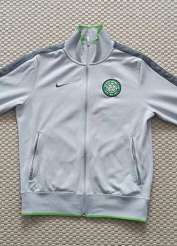 2011-2012 Celtic Orijinal Eşofman Üstü Ceket Nike Gri 