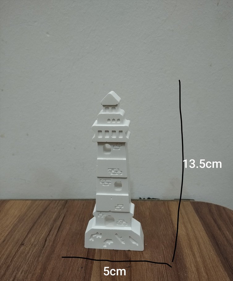 Beyaz Deniz Feneri Figürü - Görsel 2