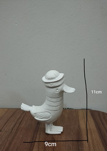 Beyaz Kuş Figürlü Dekoratif Obj - Görsel 2