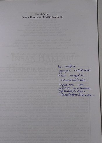  İnsan Hakları Hukukuna Giriş - Kemal Gözler