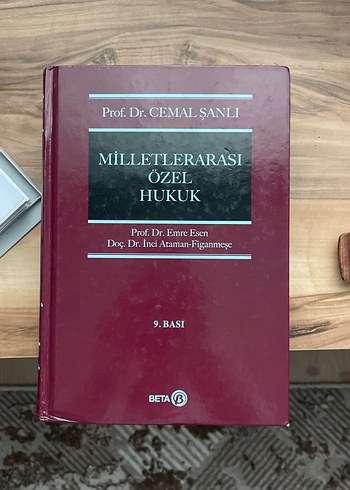 Milletlerarası Özel Hukuk - Prof. Dr. Cemal Şanlı