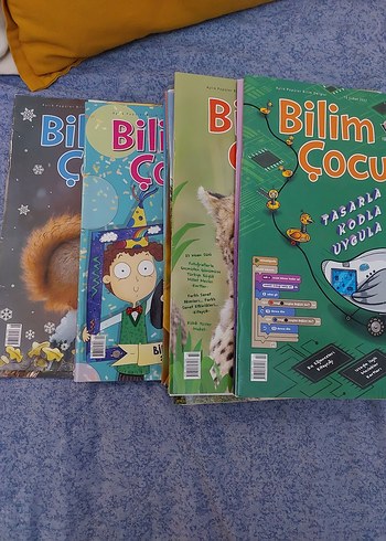 Bilim Çocuk Dergi Seti 17 adet