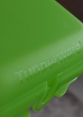  Beden yeşil Renk Tupperware Beslenme Kutusu