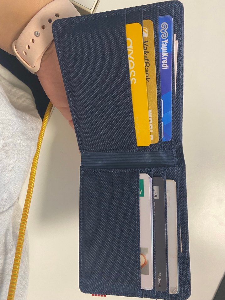 Mavi Herschel Erkek Cüzdan - Görsel 3