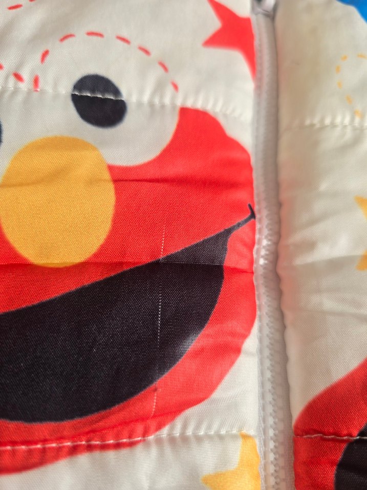 Kapüşonlu, fermuarlı  çocuk renkli şişme yelek - Görsel 2