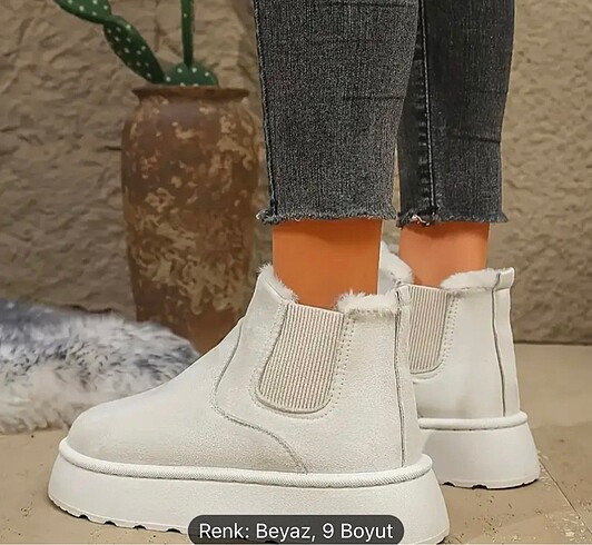 36,5 Beden Peluş bot