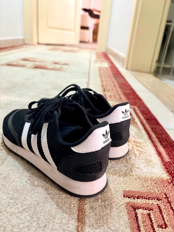 Kadın Siyah Spor Ayakkabı - Görsel 2