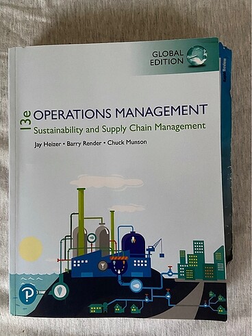 Operations Management ders kitabı