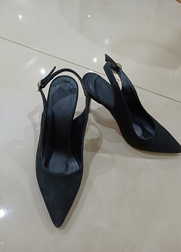 Diğer Siyah topuklu stiletto