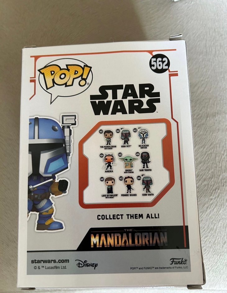 Star Wars Paz Vizsla Funko Pop Figür - Görsel 3
