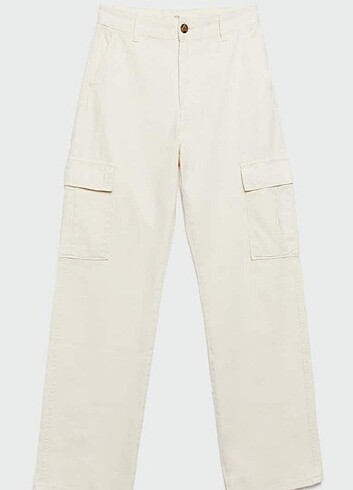 Stradivarius Straight Fit Kargo Pantolon 