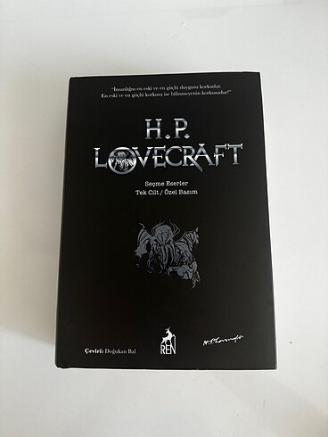 Hp lovecraft tek cilt özel basım