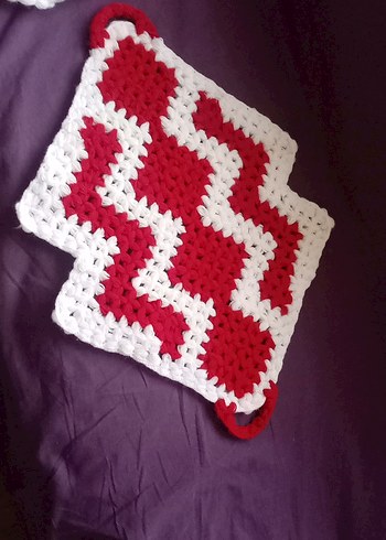 Renkli Nakışlı Örgü lif çeyizlik adet fiyatıdır - Görsel 11