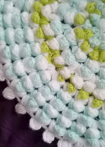 Renkli Nakışlı Örgü lif çeyizlik adet fiyatıdır - Görsel 5